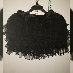 Black tutu skirt